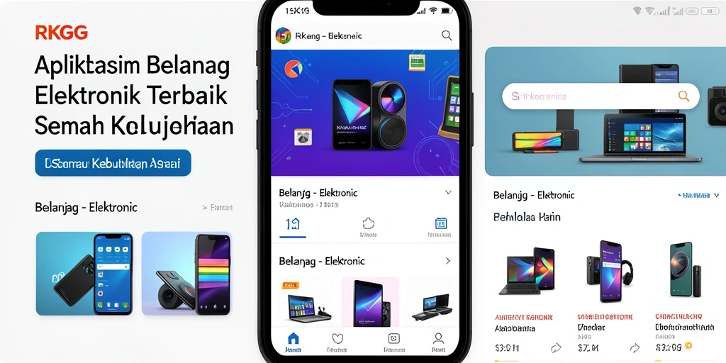 Tampilan antarmuka aplikasi RKGG yang sederhana dan menarik.
