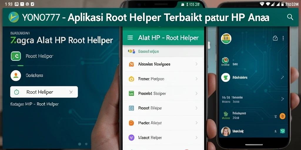 Antarmuka YONO777 yang sederhana dan mudah digunakan untuk rooting.